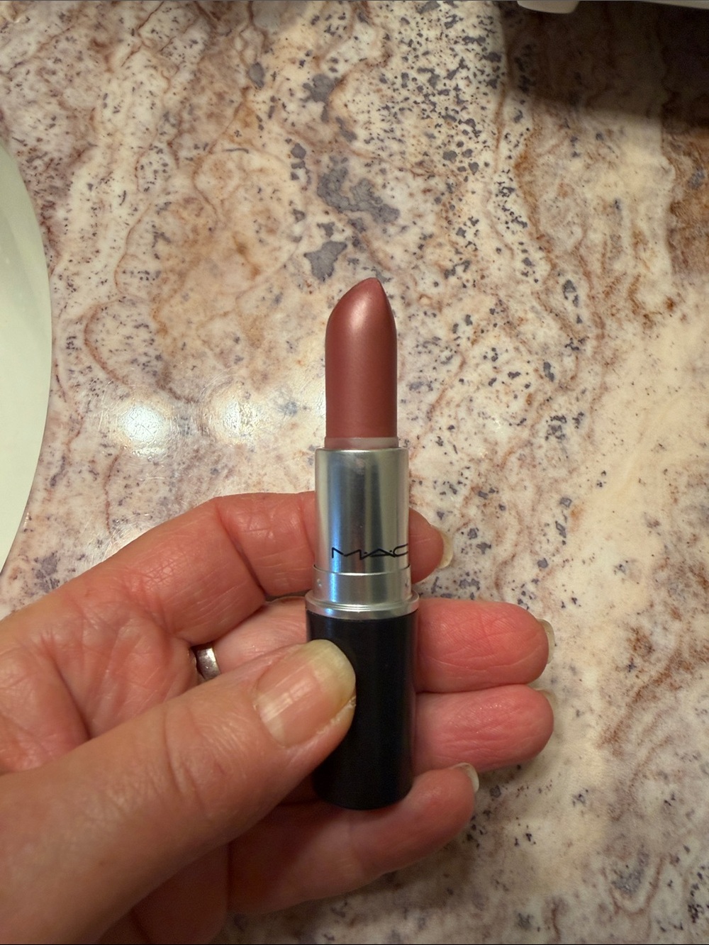 MAC Cosmetics Lipstick in Mauve Brown